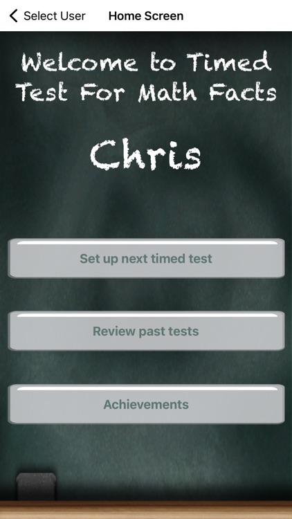 Timed Test for Math Facts screenshot-0