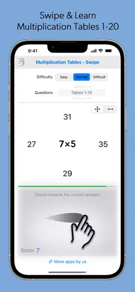 Game screenshot Multiplication Tables Math mod apk