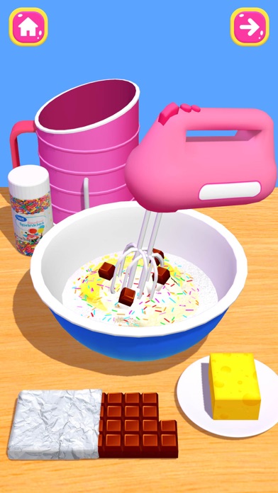 Cake Dessert DIY: Food Games Screenshot on iOS