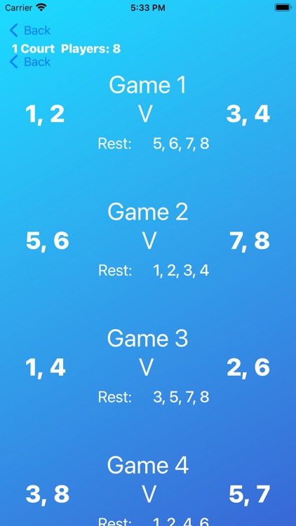 Sky Tennis App