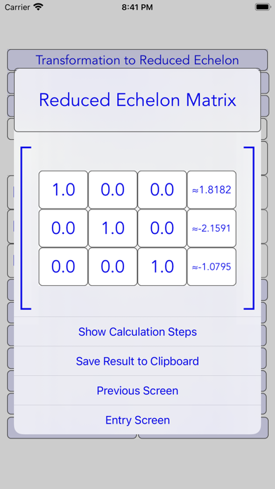 Matrix Solver Step by Step screenshot 6