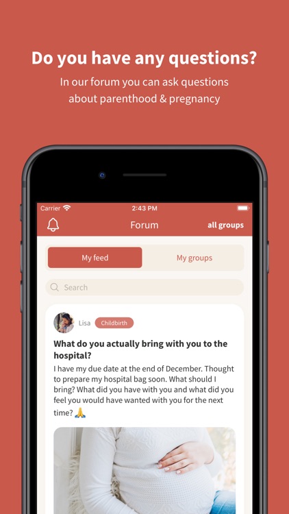 Preglife Connect: Mom friends
