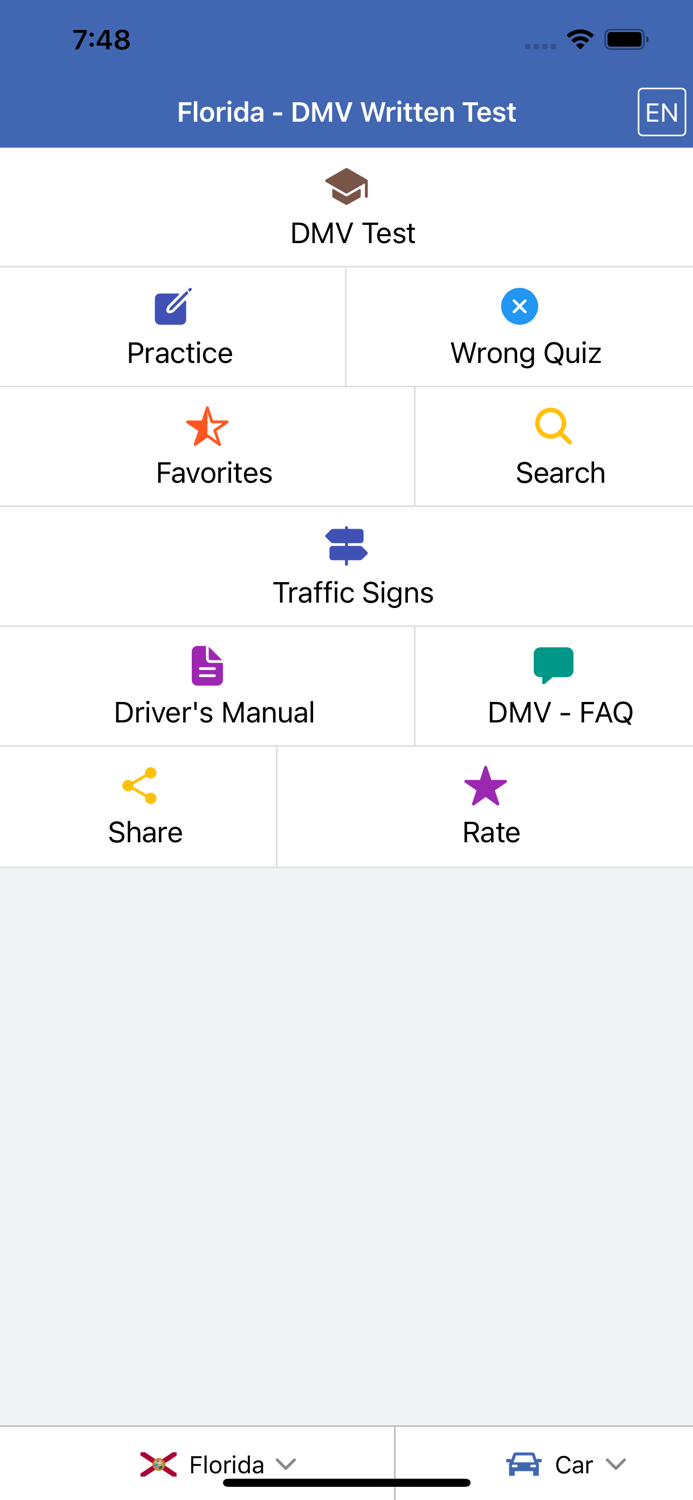 DMV Written Test 2022