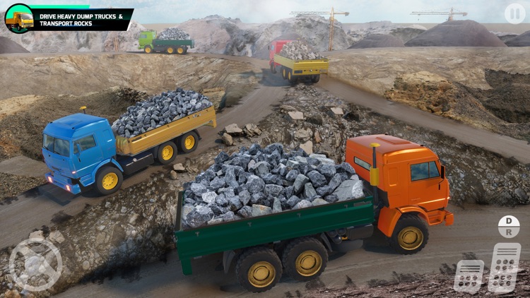 Heavy DumpTruck Real Excavator screenshot-3