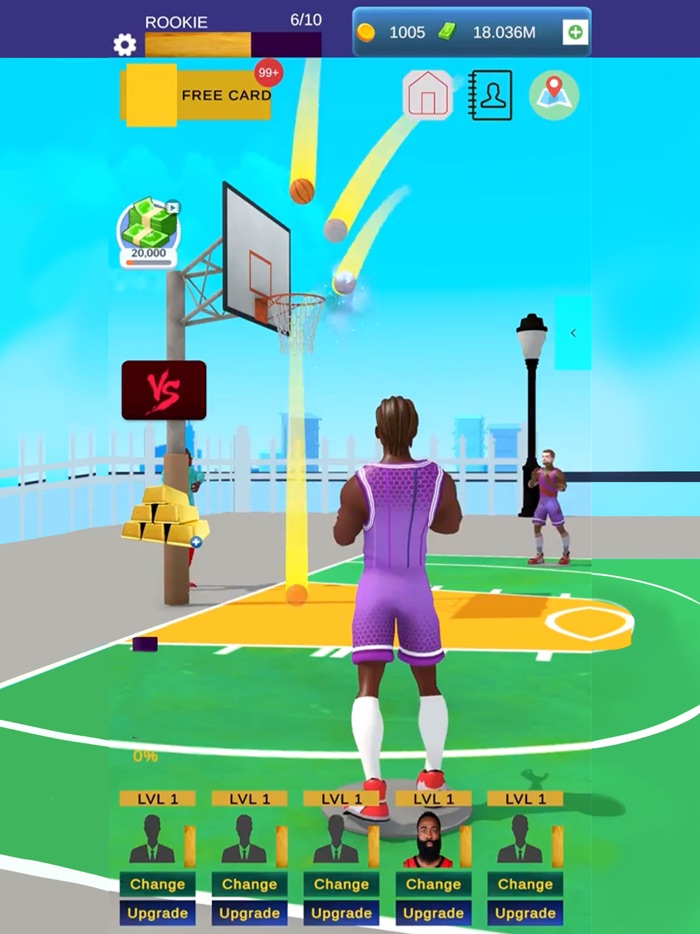 Idle Basketball Battle