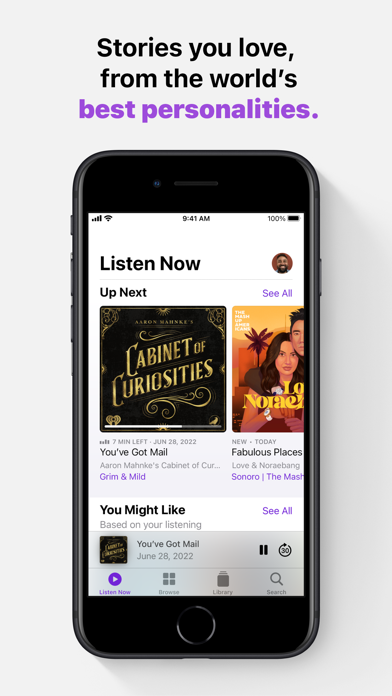 Apple Podcasts Screenshot