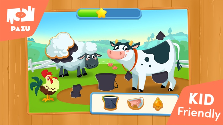 Farm Games For Kids & Toddlers screenshot-0