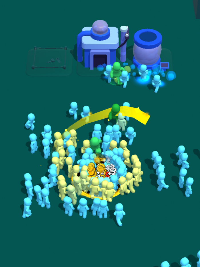 Crowd eater Destroying game