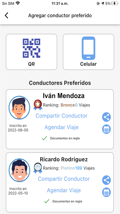 RideAPP - Pasajero screenshot 2