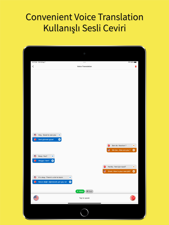 English to Turkish App