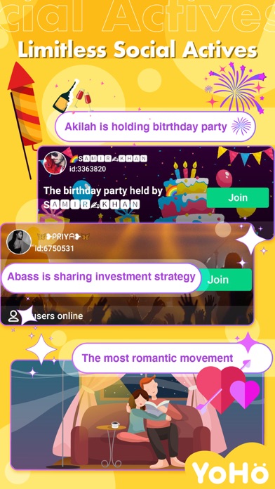YoHo - Group Voice Chat Screenshot