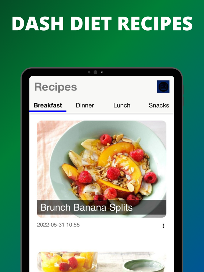 Dash Diet Recipes App