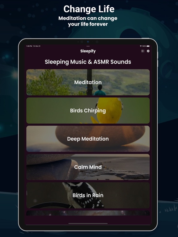 Sleepify - Sleeping Sounds screenshot 2