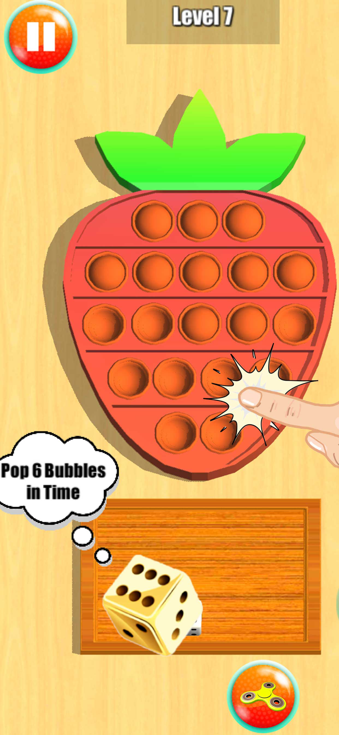 Fidget Toys Popit Trading 3D