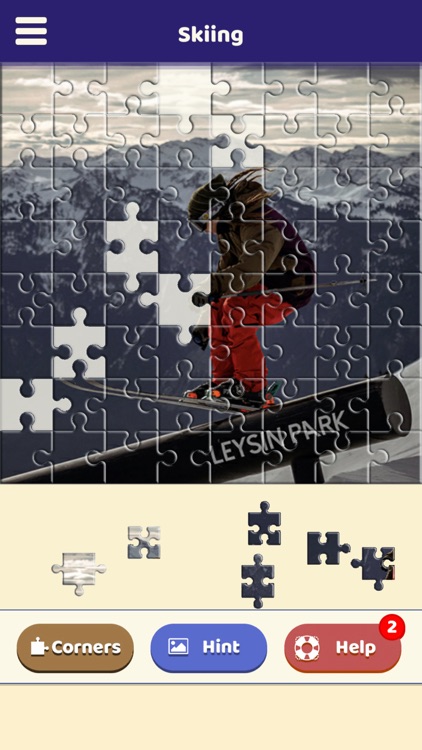 Ski Love Puzzle screenshot-4