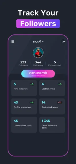 Game screenshot Reports: Followers Tracker+ mod apk