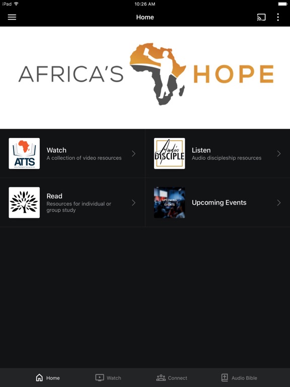 Africa's Hope Ipad images