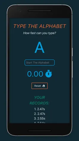 Game screenshot Pro Type The Alphabet mod apk