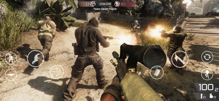 Fire On Fight War Apex Zone