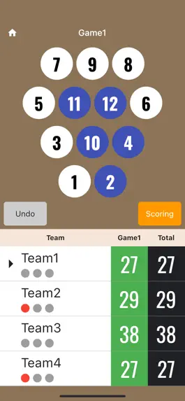Game screenshot Simple Mölkky Scoreboard mod apk