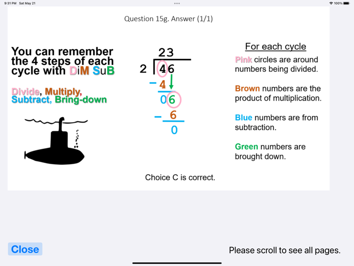 Common Core math test, 3.2
