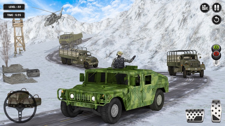 US Army Transport Truck Games screenshot-3