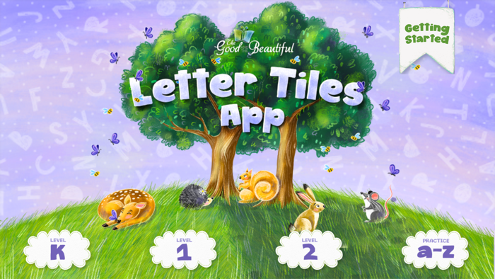 Letter Tiles Good  Beautiful