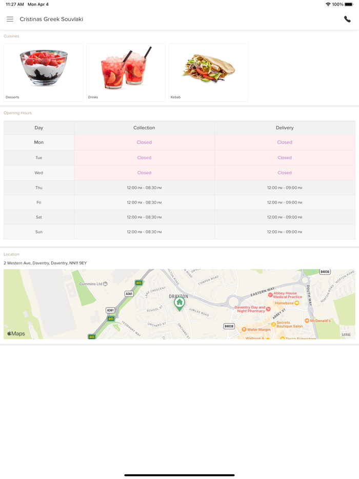 Cristinas Greek Souvlaki