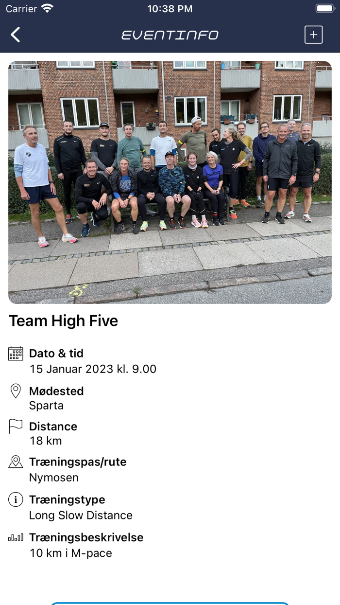 Sparta Atletik  Løb