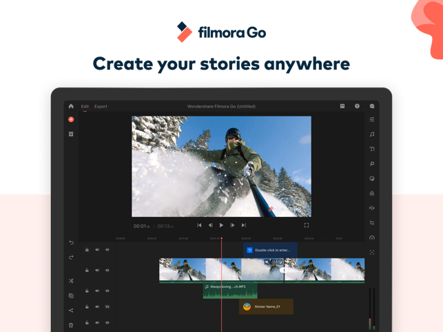 FilmoraGo for iPad(圖1)-速報App