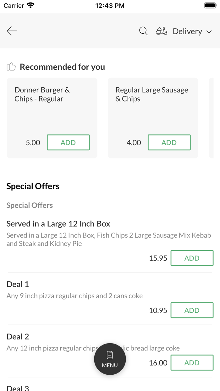 Parkfield Pizza  Chippy