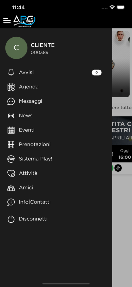 APC Aprilia Padel Club screenshot 2