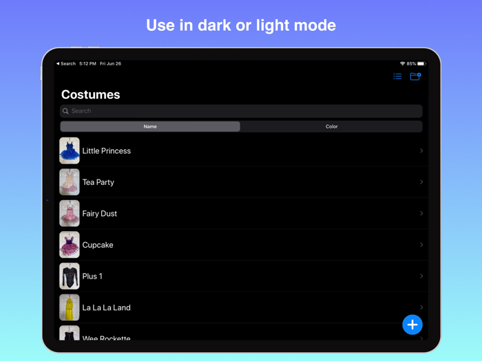 Costumize - Digital Inventory