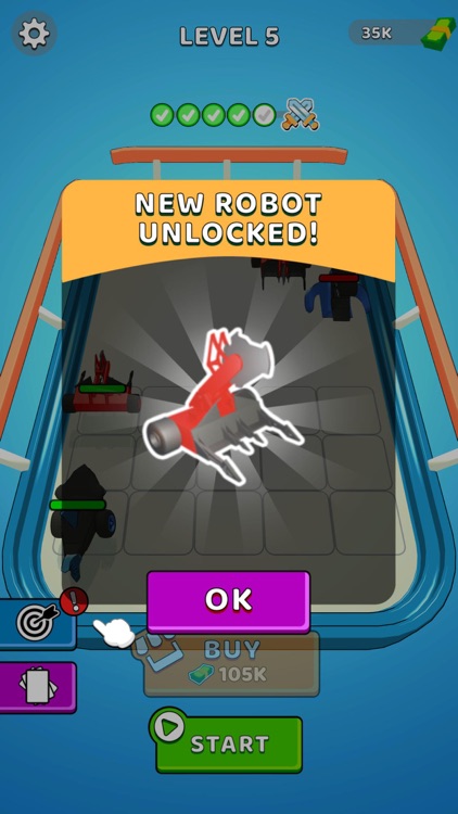 Robot Merge Arena