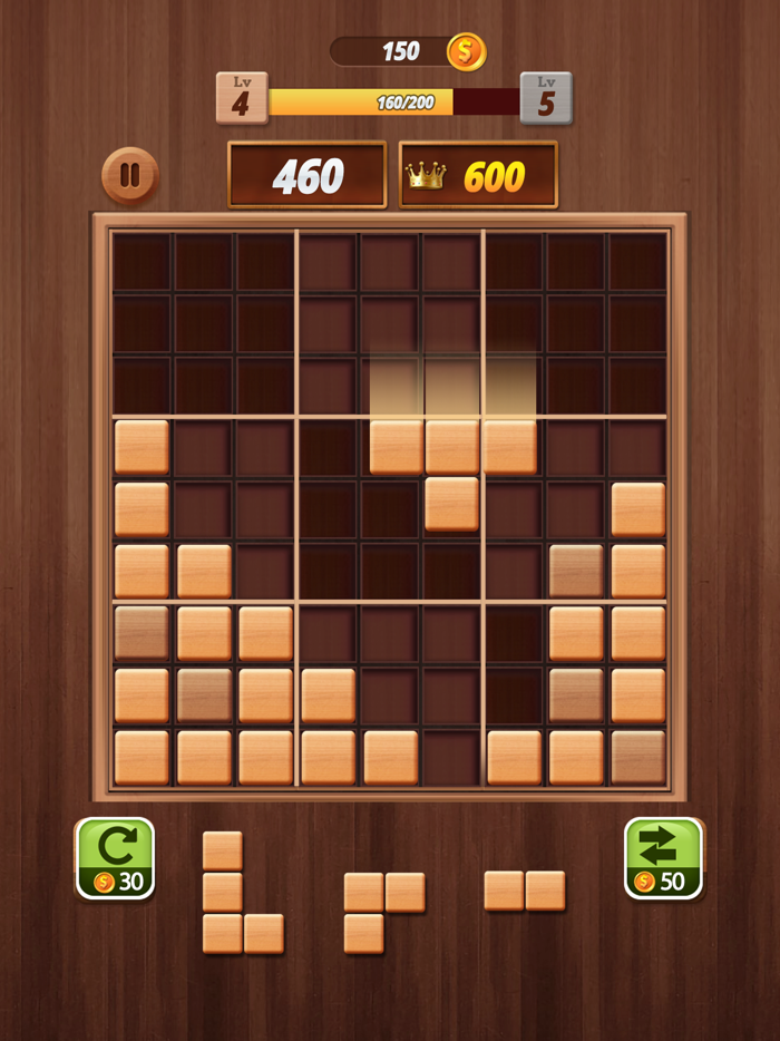 Block Puzzle - Wood Blast