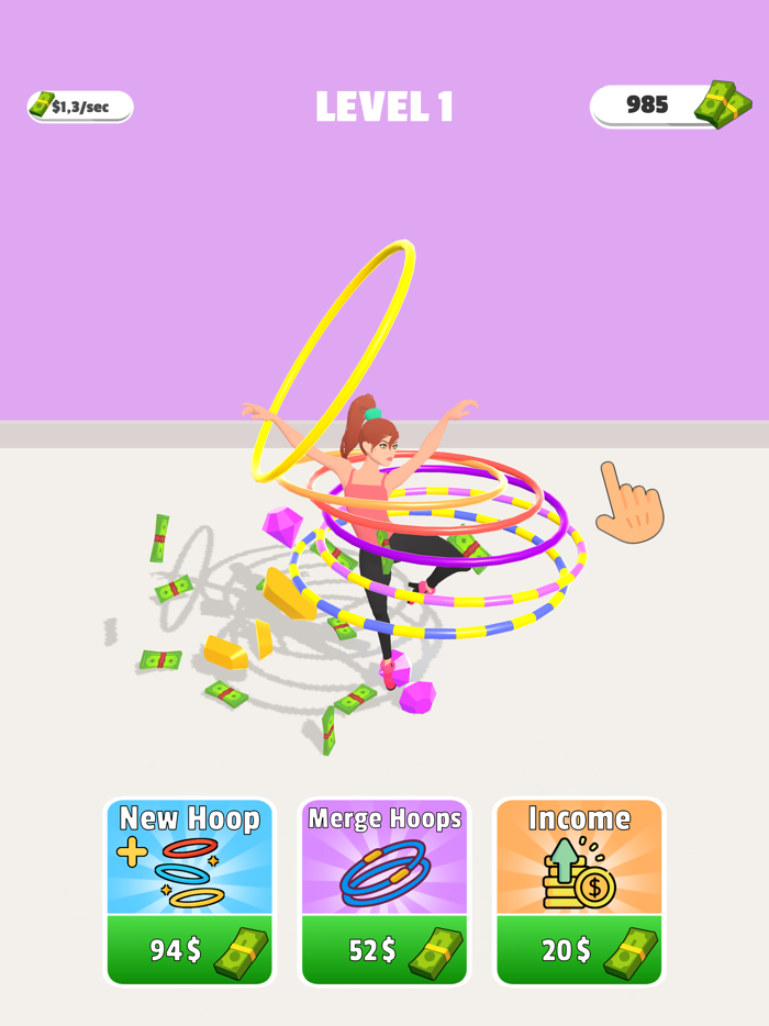 Hula Hoops Clicker