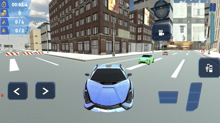 Robot Transform Car Drive Game screenshot-5