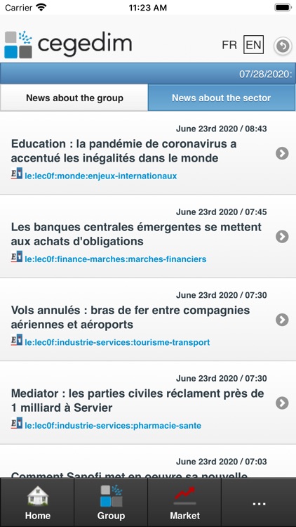 Cegedim IR screenshot-4