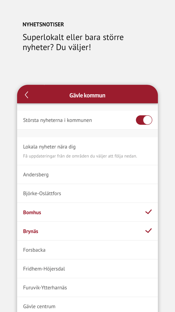 Arbetarbladet Nyhetsapp