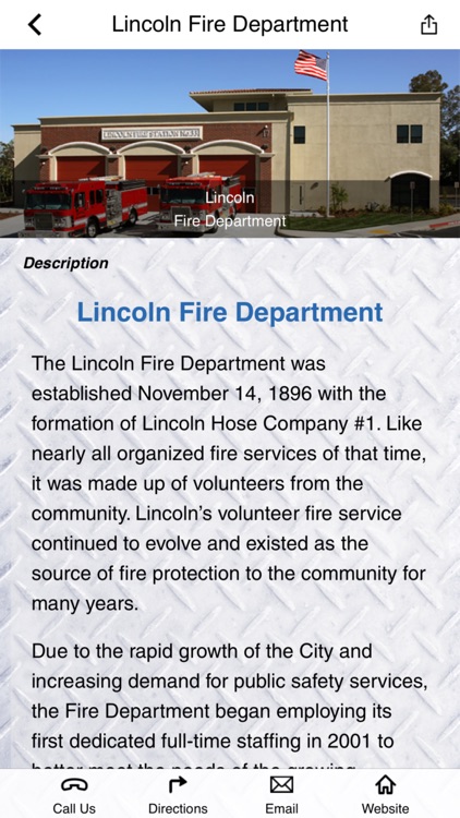 Lincoln Fire Department