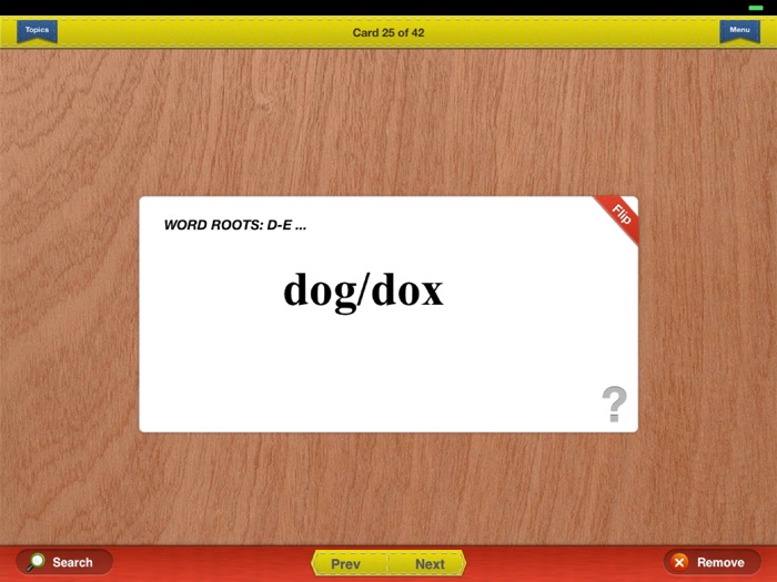 LSAT Prep Verbal Flashcards