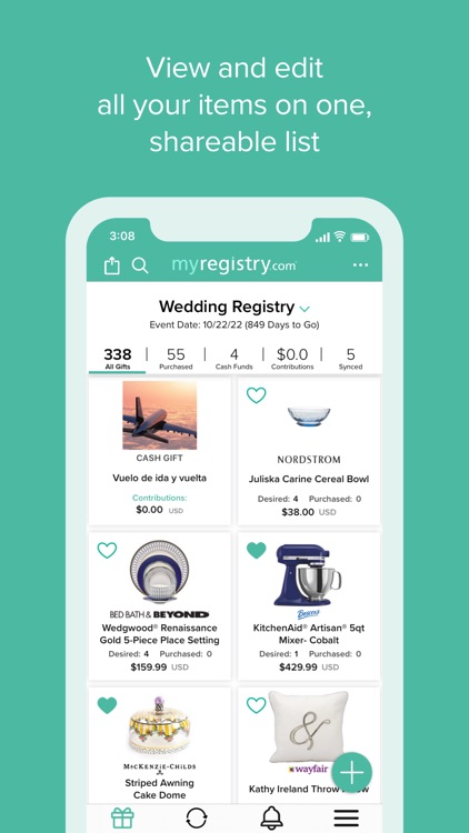 MyRegistry Universal Registry