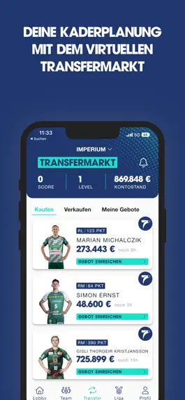 Game screenshot START7 - Der Handball Manager hack