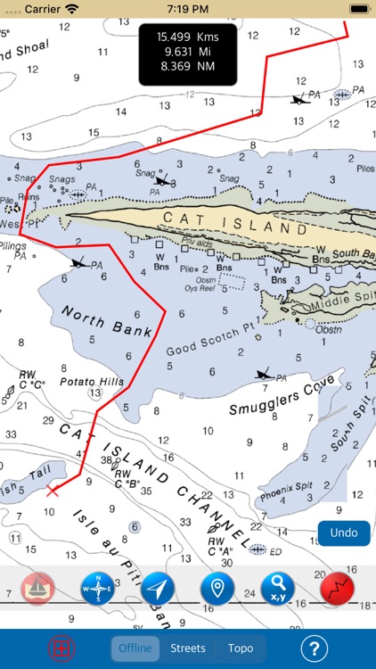 Mississippi-Alabama Marine Map