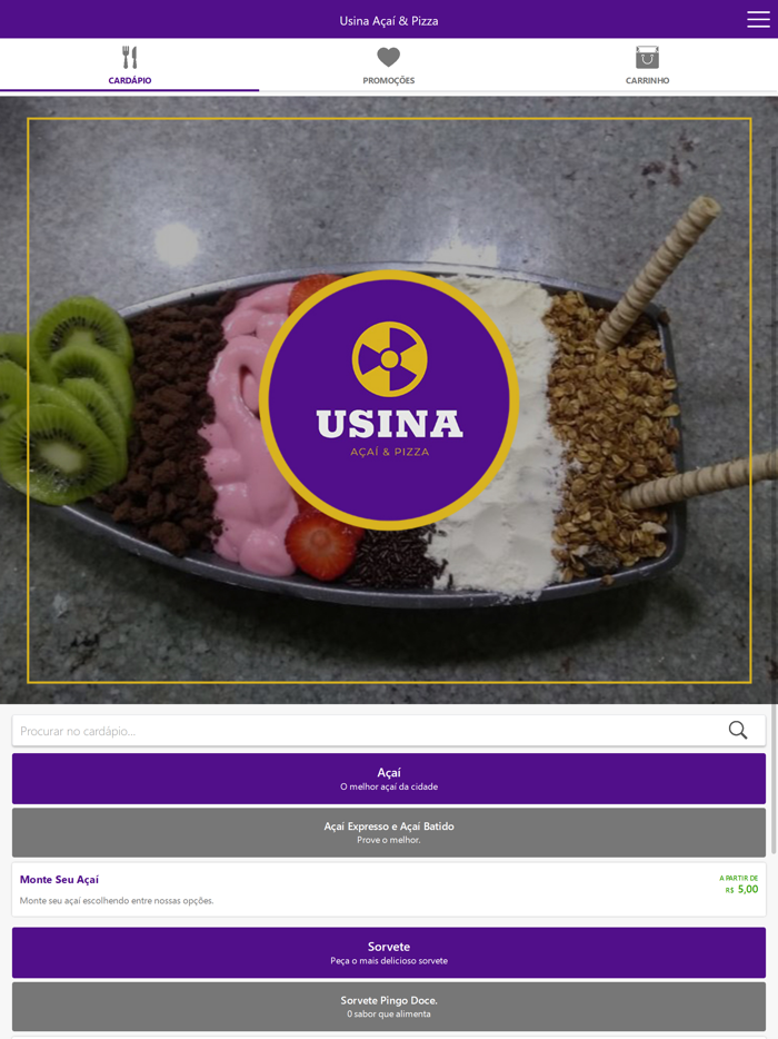 Usina Açaí e Pizza