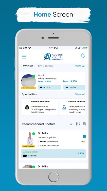 Access Virtual Healthcare App