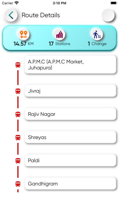 Ahmedabad Metro & BRTS Bus App screenshot 2