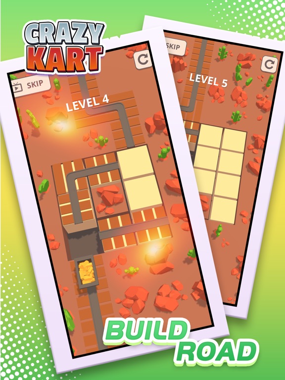 Crazy Kart - A Puzzle Game screenshot 2