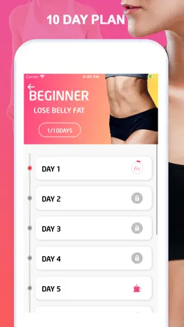 Game screenshot Abs Workout & Diet for Women mod apk