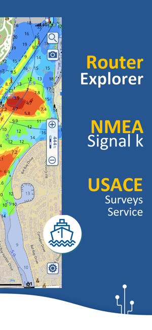 Aqua Map: Marine & Lake charts(圖5)-速報App